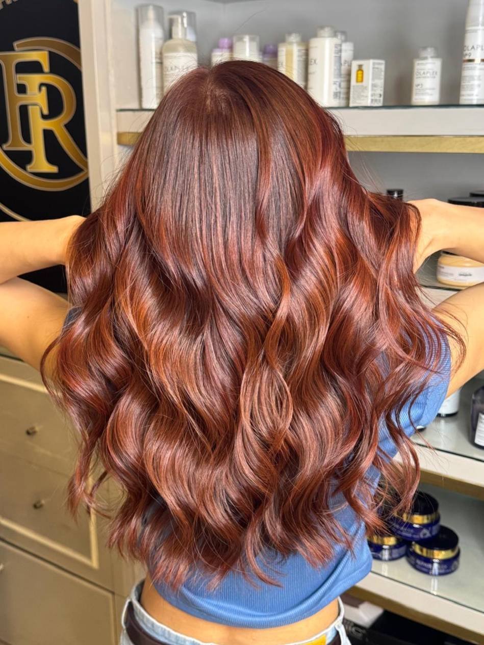 Hair treatment at Front Row Beauty Salon