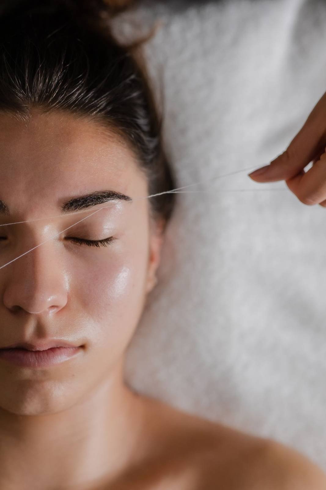 Threading at Front Row Beauty Salon